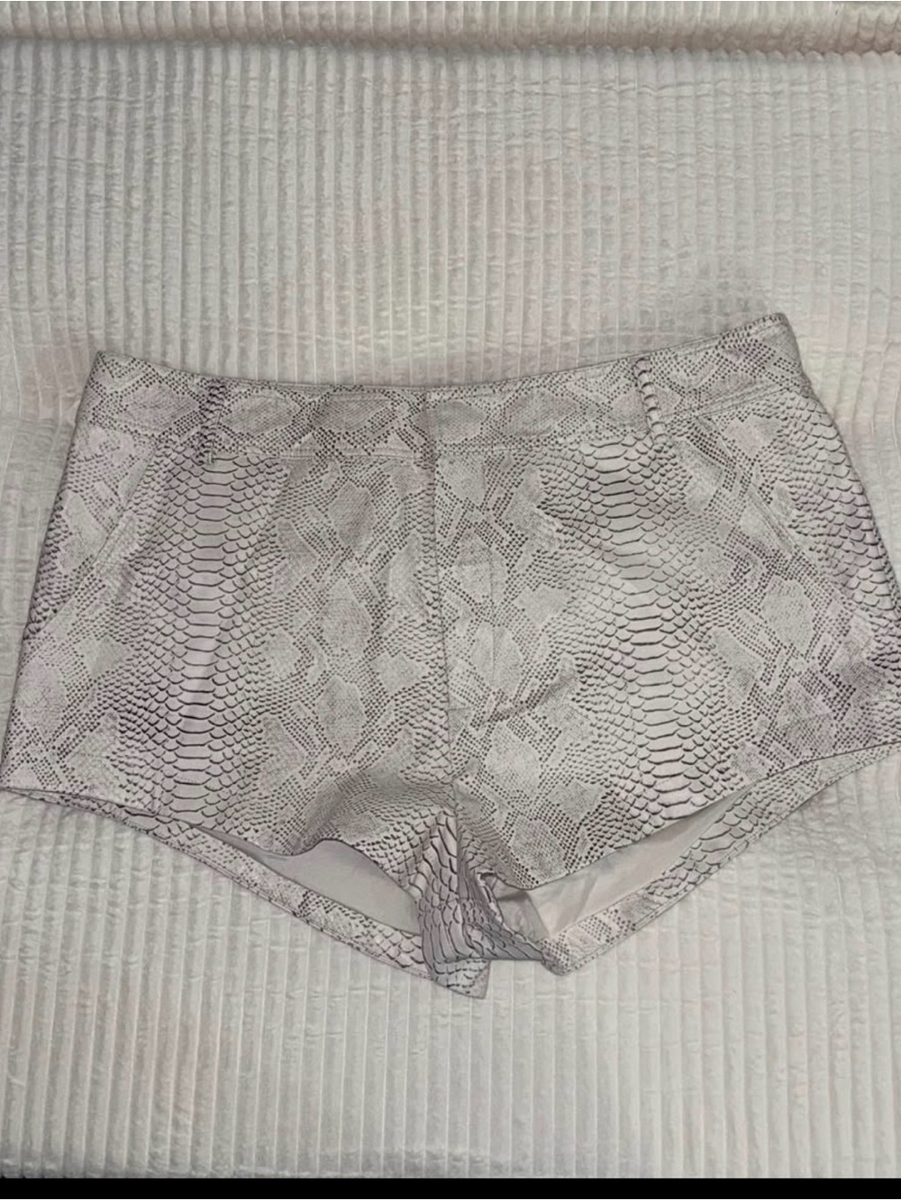 Akira  Snake-Print Sleep Shorts